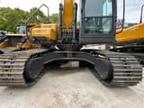 2026 XCMG XE200GA crawler excavator, front view of undercarriage and cab