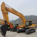 2018 Hyundai 330C-9T crawler excavator, side view
