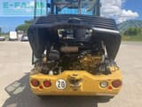 2013 Caterpillar 908H mini excavator rear view with engine compartment open
