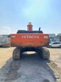 2018 Hitachi ZX120 crawler excavator, rear view
