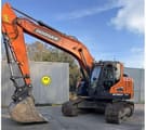 2022 Doosan DX235LCR crawler excavator, side view
