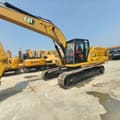 2022 Caterpillar 336GC crawler excavator, side view
