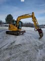 2016 Komatsu PC78US crawler excavator, side view