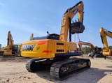 2023 Sany SY365H crawler excavator, rear three-quarter view