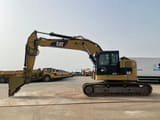 2012 Caterpillar 321D crawler excavator, side profile view