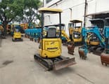 2023 Komatsu PC18MR-3 mini excavator rear view