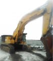 2005 Komatsu PC 750 LC-7K crawler excavator, side view