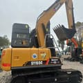 2022 Sany SY155C Pro crawler excavator, side view