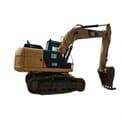 2016 Caterpillar 329D crawler excavator, side view