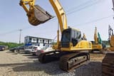 2024 Komatsu PC350-7 crawler excavator, front three-quarter view