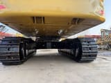 2021 Caterpillar 349D crawler excavator undercarriage view