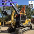 2020 Volvo EC140D crawler excavator, front three-quarter view