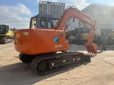 2018 Hitachi EX60-5 crawler excavator, rear three-quarter view