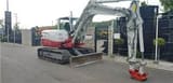 2017 Takeuchi TB290 mini excavator, side view