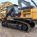 2020 Caterpillar 340D L crawler excavator, side profile view