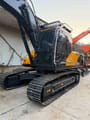 2025 Hyundai R225LC-9S crawler excavator, front three-quarter view