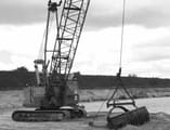 1992 Weserhütte SW141BH dragline, side view