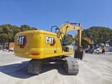 Caterpillar 320GC crawler excavator, rear three-quarter view
