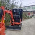 2023 Kubota U-20 mini excavator, side view