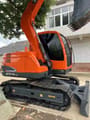 2021 Doosan DX75-9C mini excavator side view