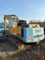 2004 Liebherr R964B crawler excavator, rear three-quarter view