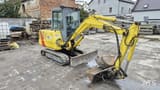 1992 Bobcat 231 mini excavator, side view