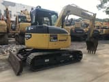 2021 Komatsu PC78US crawler excavator, rear three-quarter view