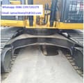 2022 Caterpillar 330D2L crawler excavator, front view of undercarriage