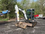 2017 Bobcat E26 mini excavator, side view