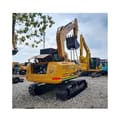 2021 Sany SY95C mini excavator, rear three-quarter view