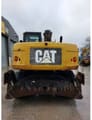 2012 Caterpillar M313D wheel excavator, rear view
