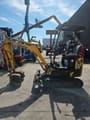 2016 Komatsu PC16R mini excavator, side view