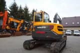 2015 Volvo ECR88D crawler excavator, rear view