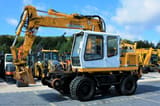 2002 Liebherr A900 ZW Litronic wheel excavator side view