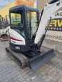 2014 Bobcat E25 mini excavator, front three-quarter view