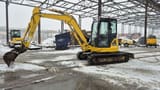 2020 Komatsu PC55MR-5 mini excavator, side view