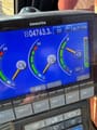 2016 Komatsu PC228 USCL-10 crawler excavator digital dashboard display