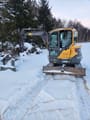 2018 Volvo ECR58D mini excavator front view