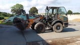 2019 CASE 221F wheel loader, side view