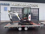 2021 Bobcat E20Z mini excavator, side view