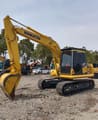 2019 Komatsu PC130 crawler excavator, side view