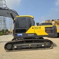 2022 Volvo EC210 Heavy Duty crawler excavator, side profile view