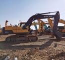 Volvo EC240LC crawler excavator, side profile view