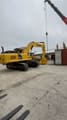 2021 Komatsu PC350LC-8 crawler excavator, rear three-quarter view