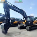 2025 Hyundai HX220HD crawler excavator, front three-quarter view
