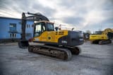 2009 Volvo EC210CNL crawler excavator, rear three-quarter view