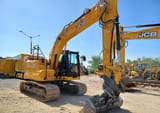2021 JCB 140X LC crawler excavator, side view
