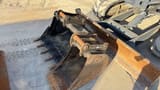 2022 Doosan DX50Z-7 mini excavator bucket and attachment detail