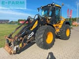 2018 JCB 419S wheel loader, front three-quarter view