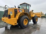 2020 Caterpillar 966H wheel loader, rear three-quarter view